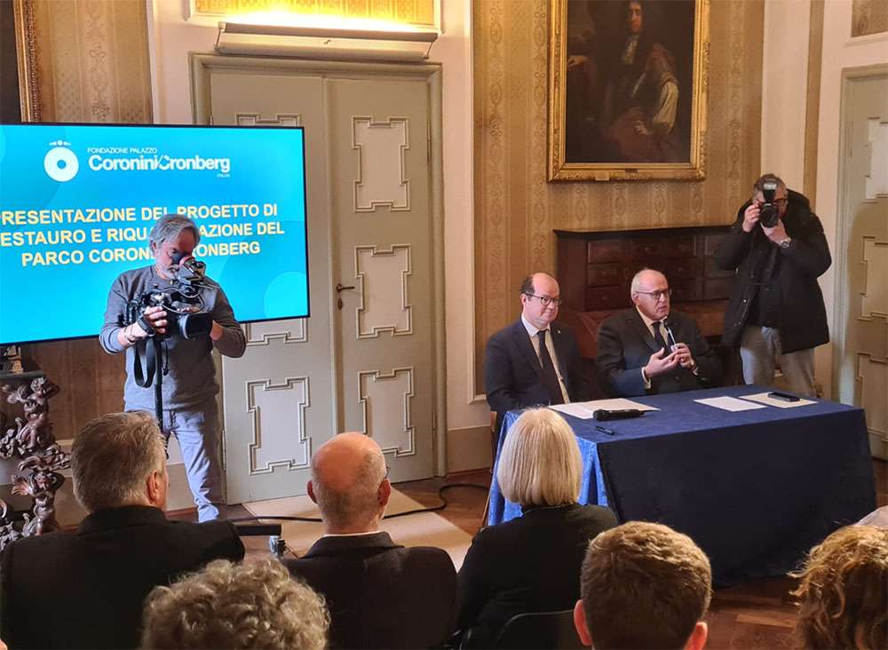 La conferenza stampa a Palazzo Coronini (ph. Regione FVG)