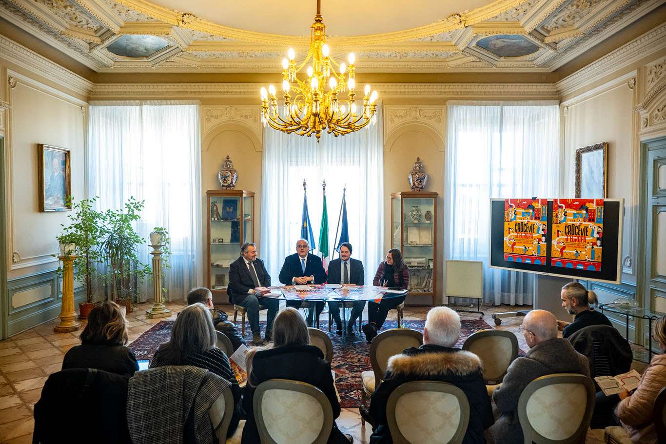 Presentazione di Crocevie d'Europa a Gorizia