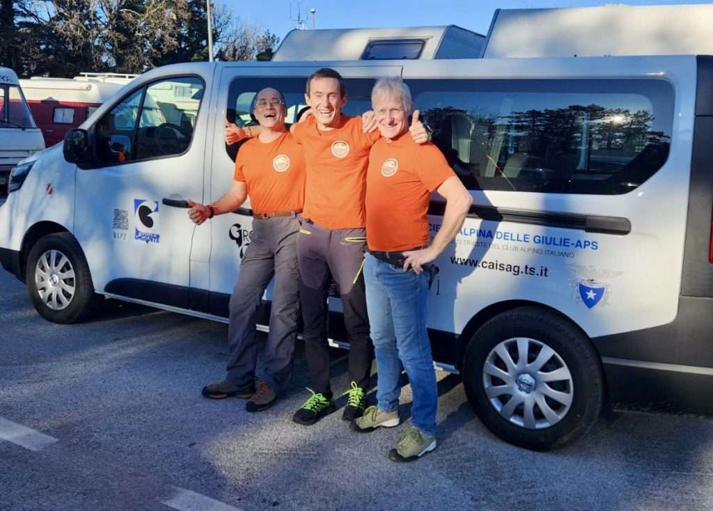 I tre alpinisti triestini partiti per l'Oman