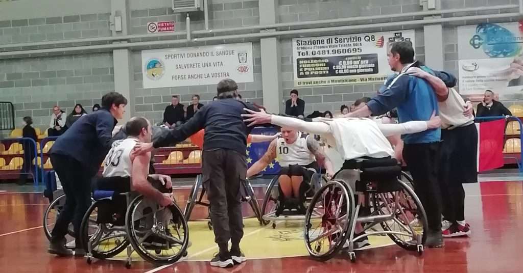 Basket in carrozzina, Gradisca batte Rimini