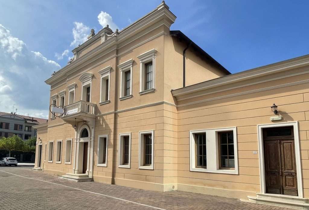 L'ex municipio di Pasiano di Pordenone dove troverà sede il nuovo MIRS