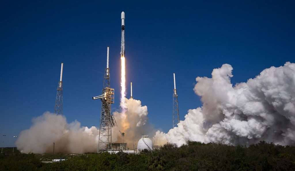 Lancio dello Space X
