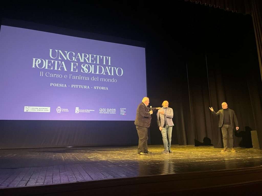 Ziberna, Fasan e Goldin presentano Ungaretti a Gorizia e Monfalcone
