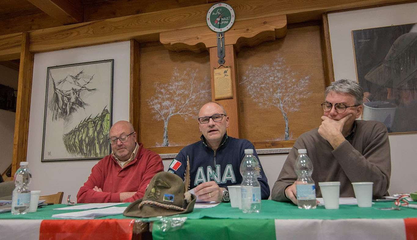 Flavio Fornasari confermato alla guida degli Alpini di Ruda