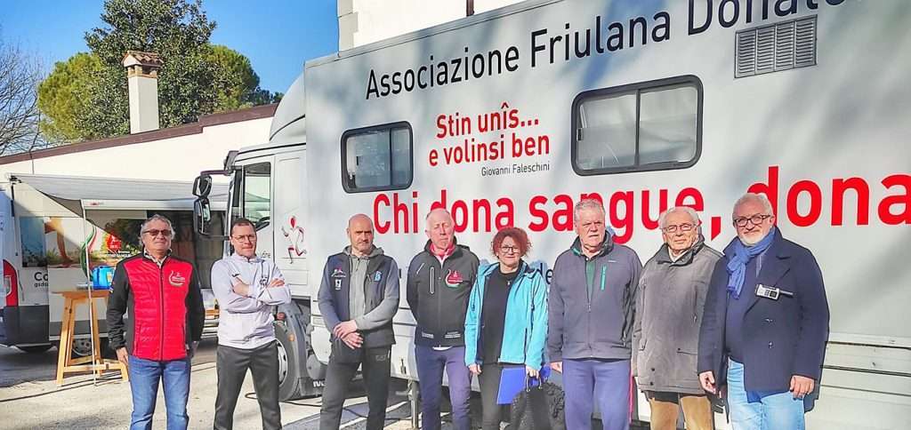 L'autoemoteca AFDS a Campolongo Tapogliano