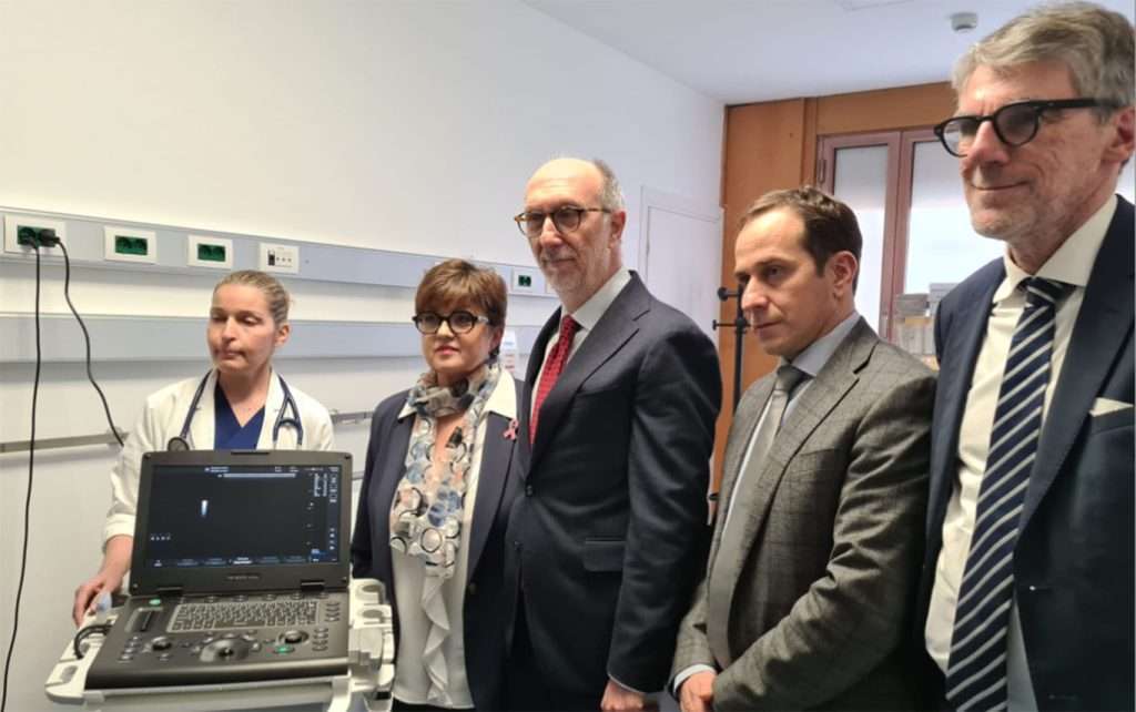 Donazione ecografo a Udine