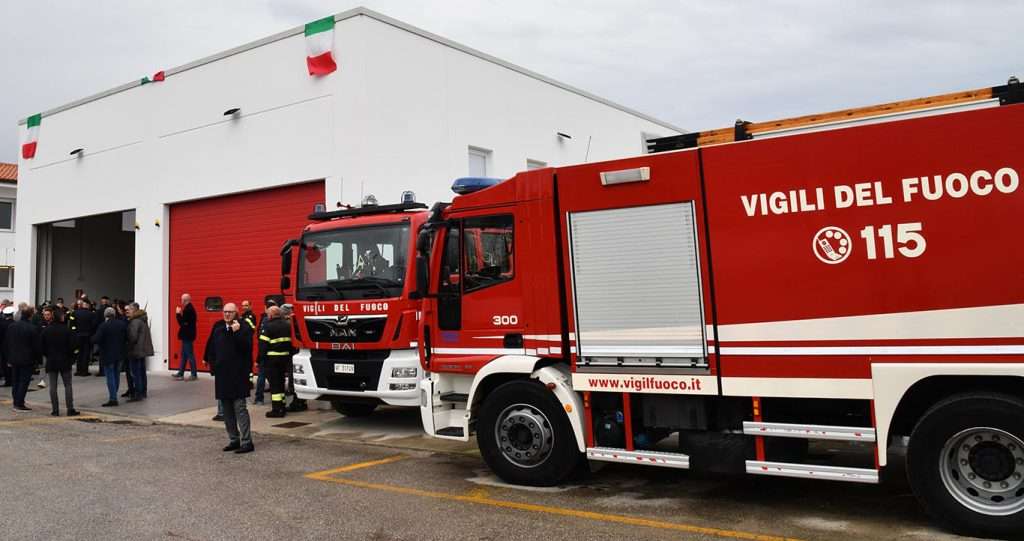 La nuova caserma di Lignano