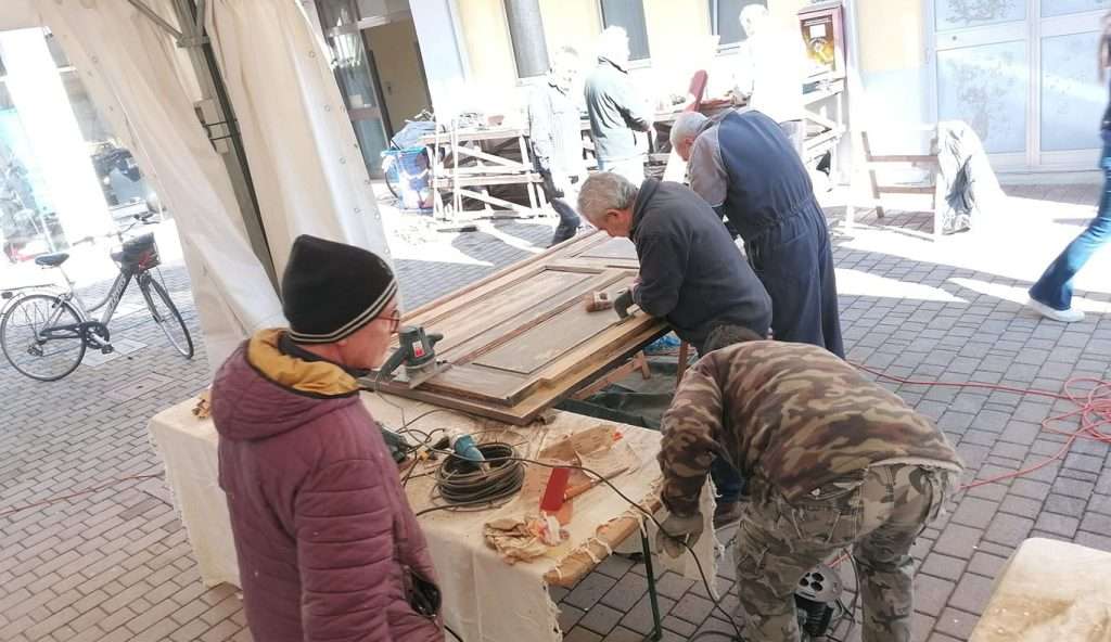 Riparazioni in Ricreatorio