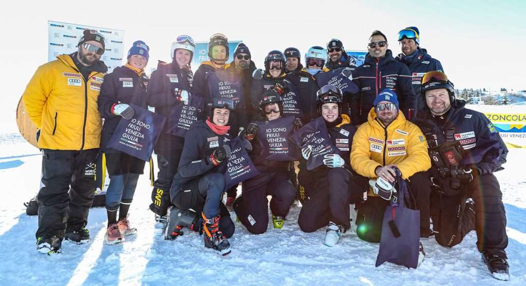 Sullo Zoncolan per preparare la Coppa del mondo