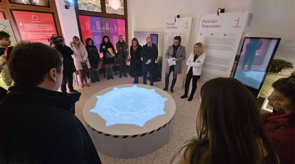 La nuova sala multimediale a Palmanova