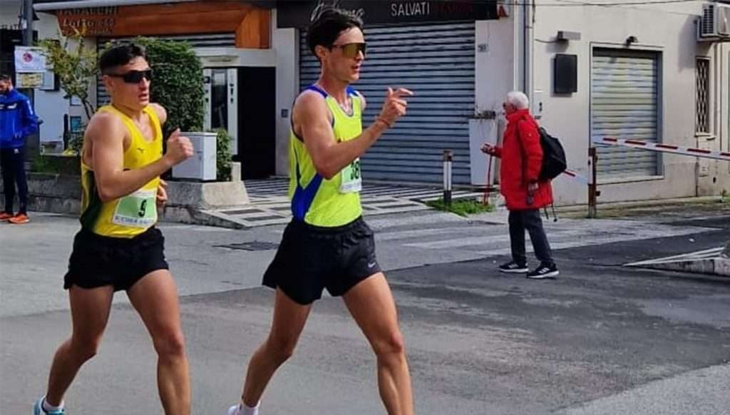 Emiliano Brigante sempre in testa alla gara