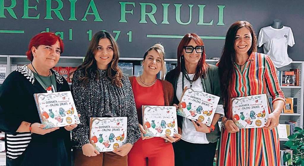 Da sinistra Silvia Blazina, Edy Lovisetto, Clara Zaghis, Giulia Zoratto, Sabrina Flapp