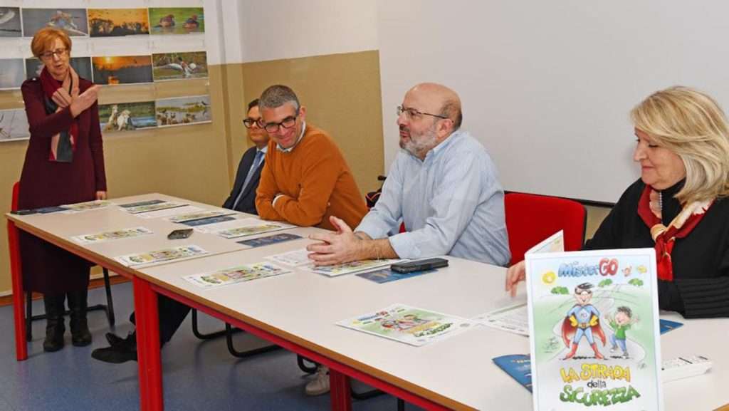 La presentazione del fumetto "Mister Go" (ph. Regione FVG)