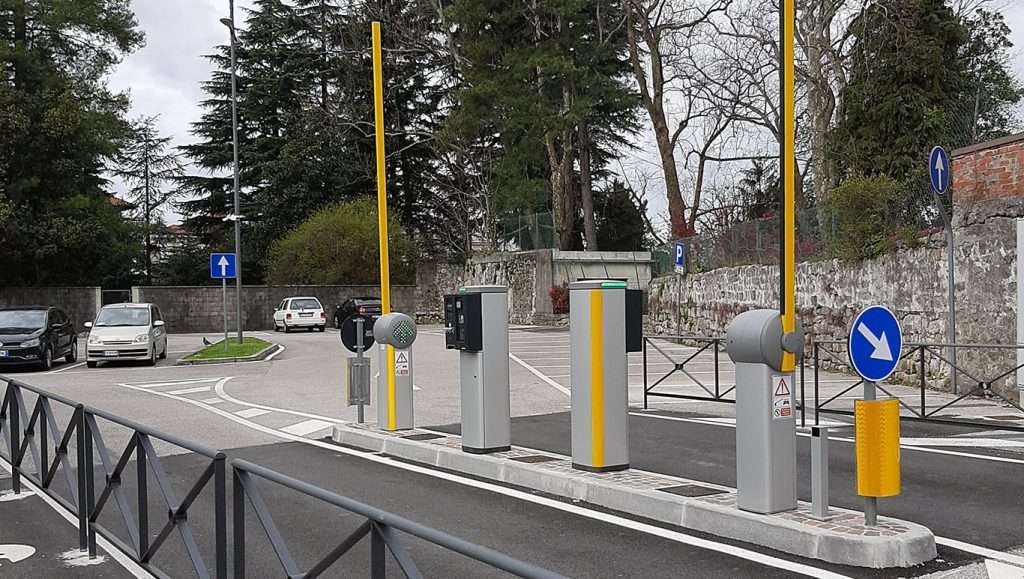 Il parcheggio di piazzale del Ricreatorio
