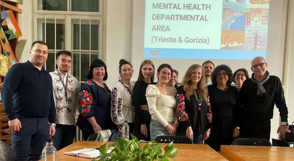 La delegazione ucraina in visita a Trieste
