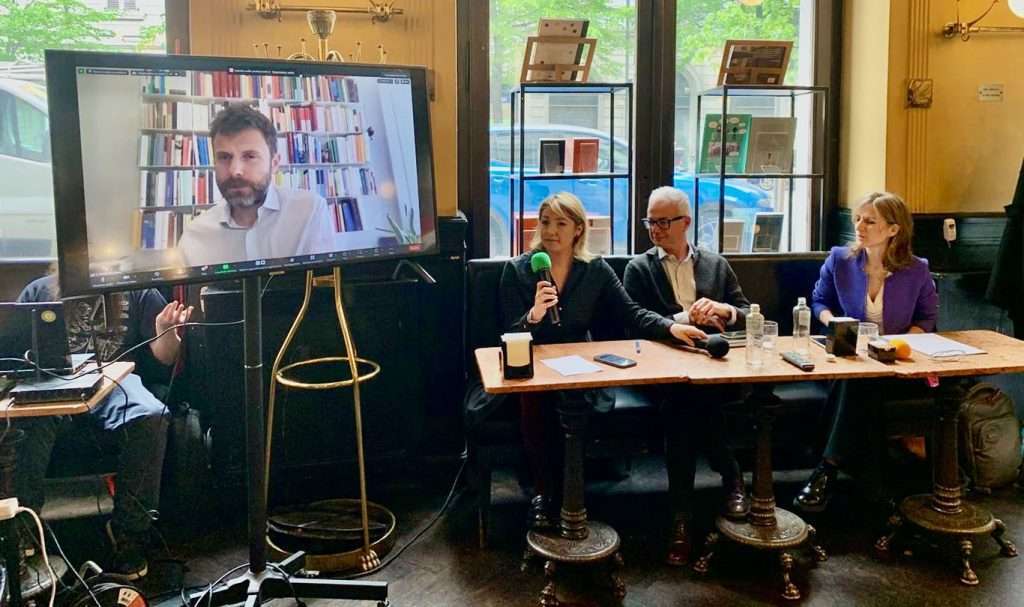 L'intervento di Paolo Giordano alla presentazione del festival