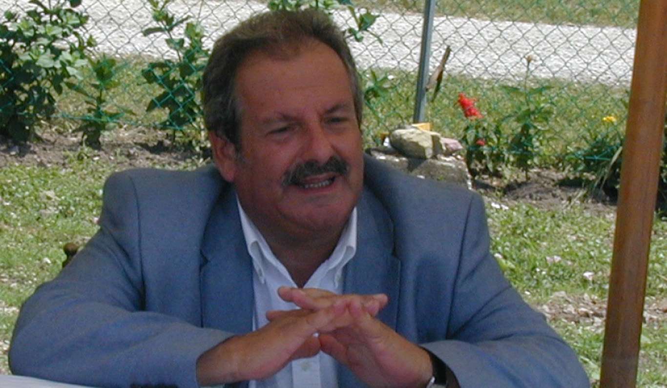 Frederick Mario Fales alle Grandi Terme di Aquileia nel 2003