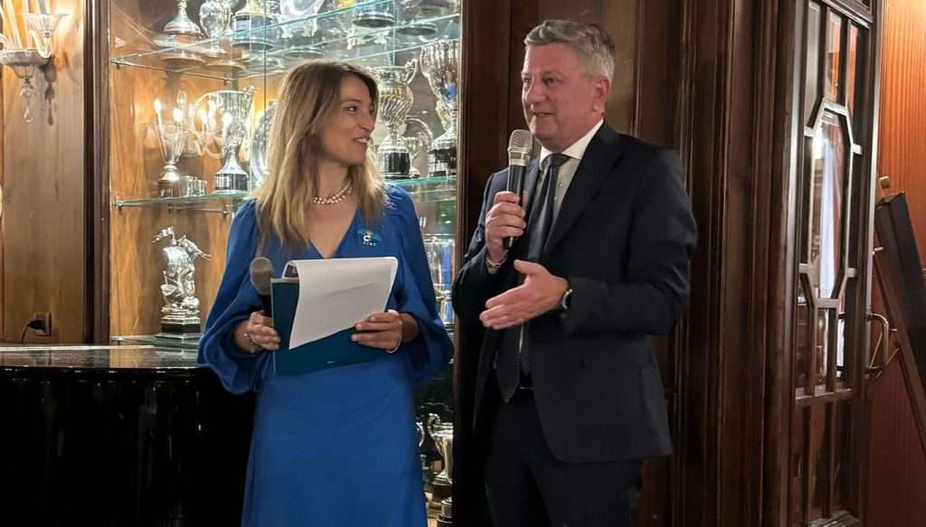 Margherita Granbassi e Roberto Marin
