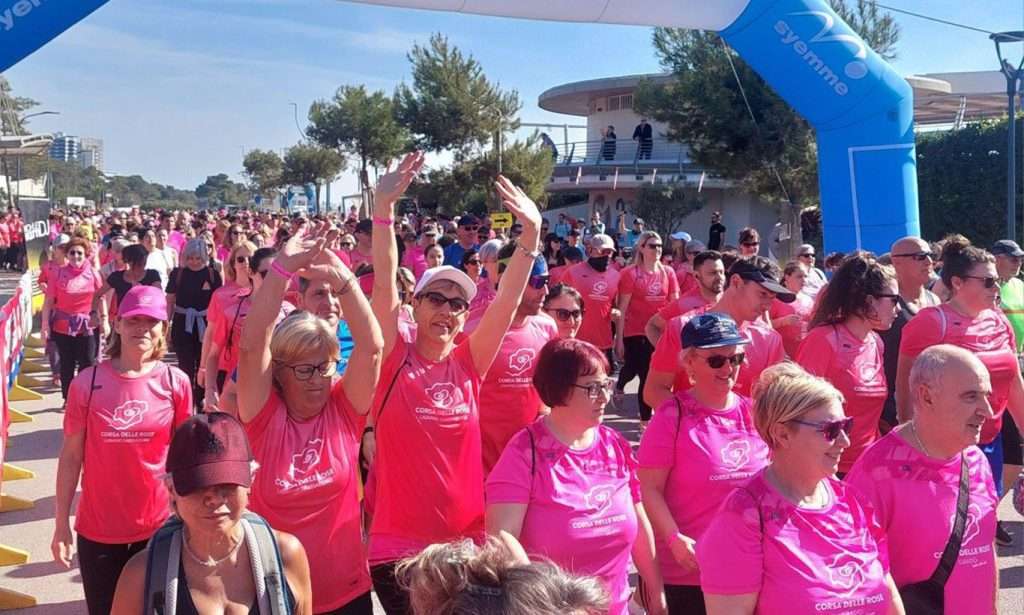 La partenza della Corsa delle Rose