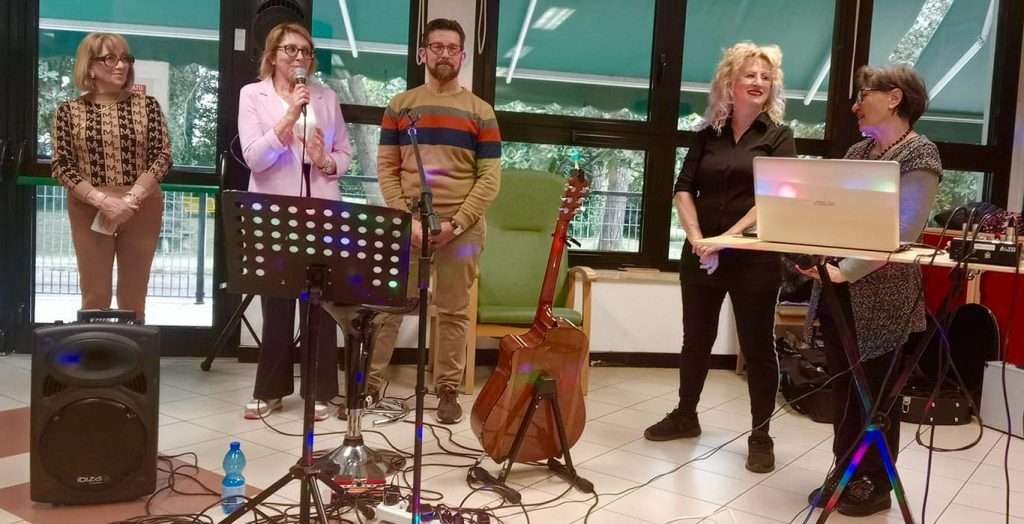 Da sinistra Castrovinci, Centore, Luca Furios, Fabiana Furios e Pittia
