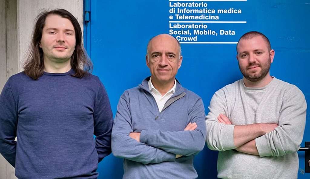 Da sinistra Popescu, Della Mea e Roitero