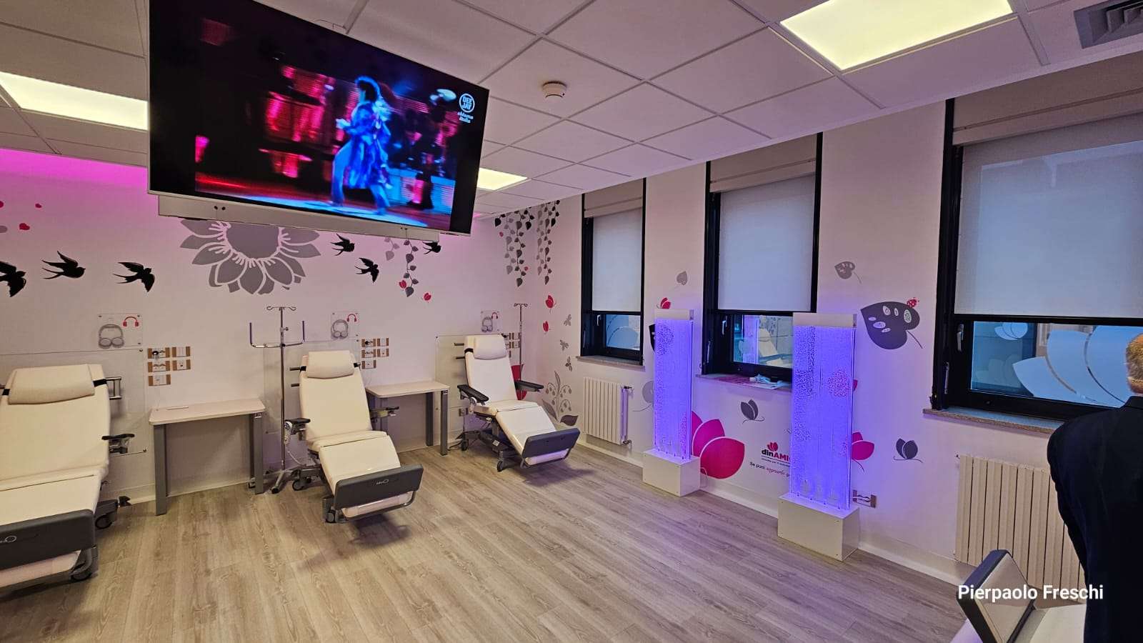 Nuova stanza per i trattamenti chemioterapici all'Ospedale di Monfalcone