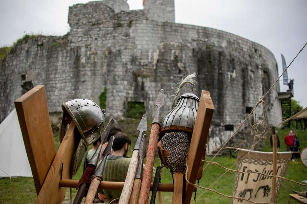 Rievocazione sulla Rocca di Monfalcone