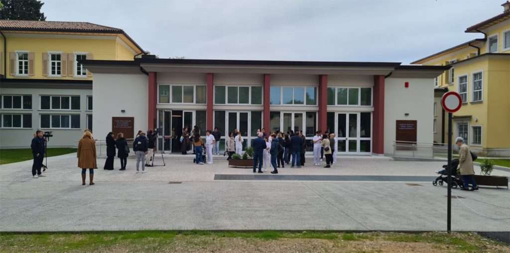 L'inaugurazione in Parco Basaglia