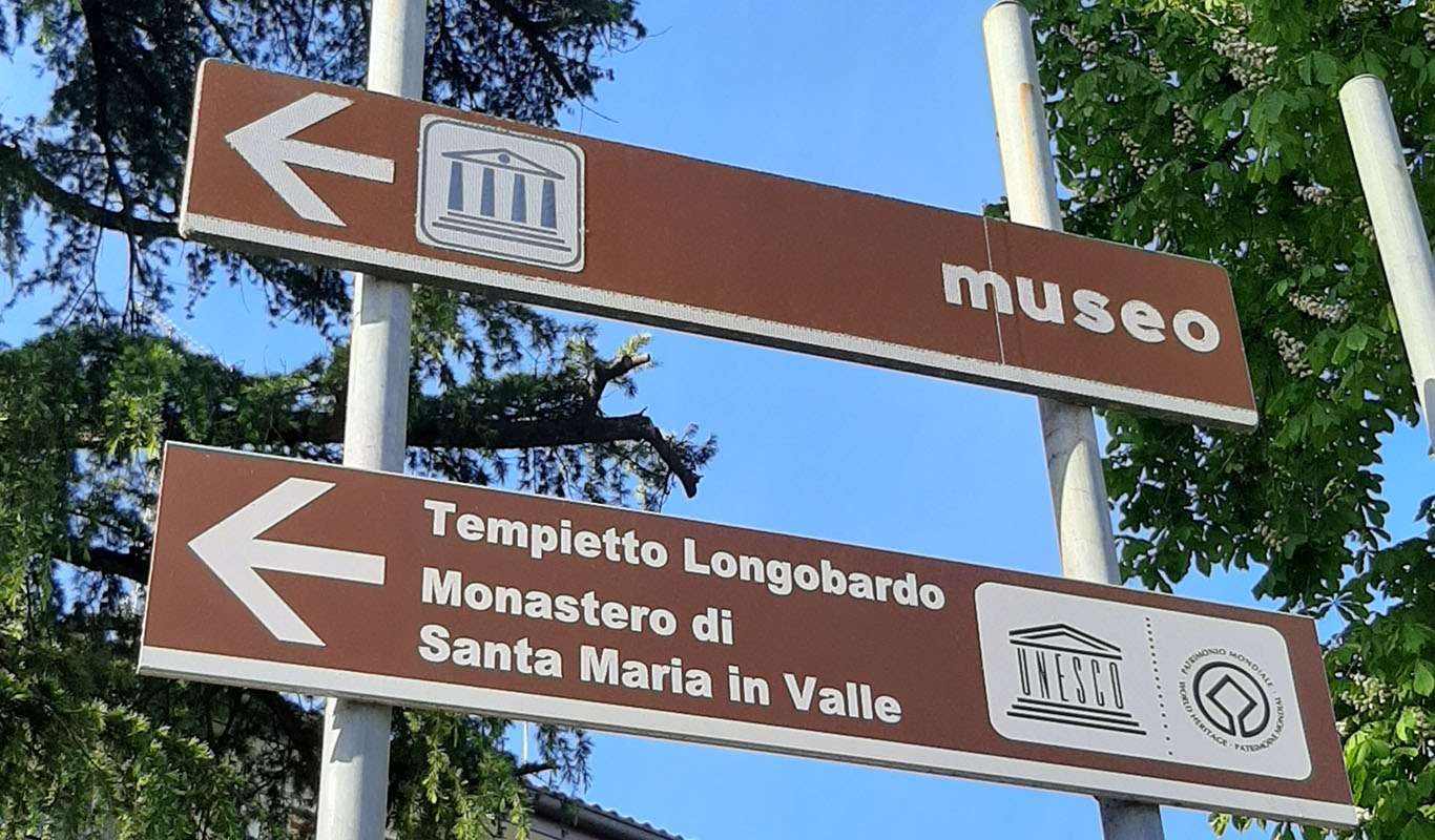 Segnaletica turistica a Cividale