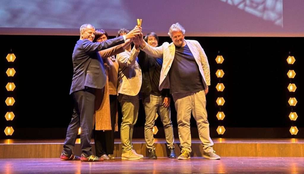 La premiazione dell'azienda Komjanc