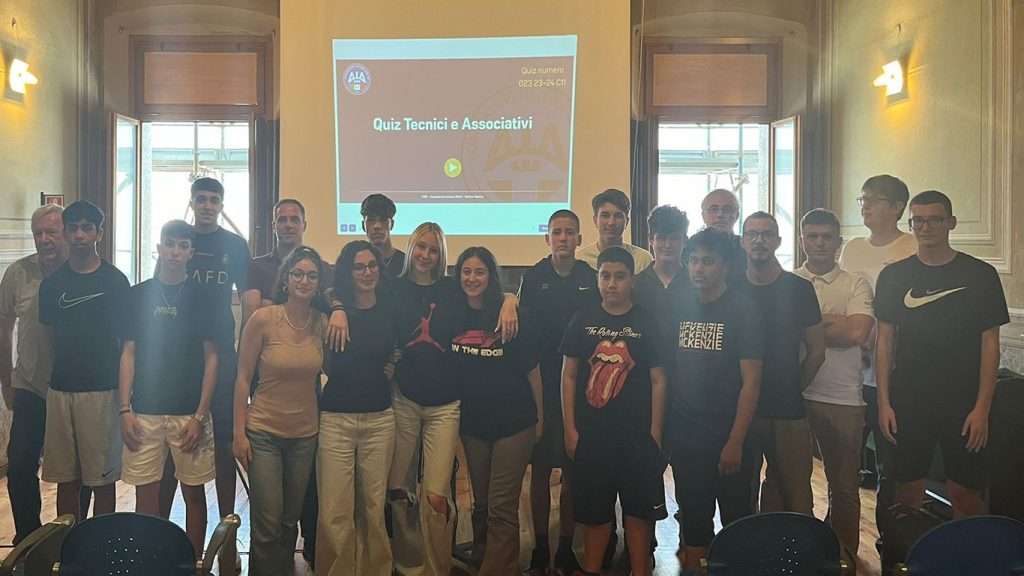 I nuovi arbitri della sezione AIA di Gradisca
