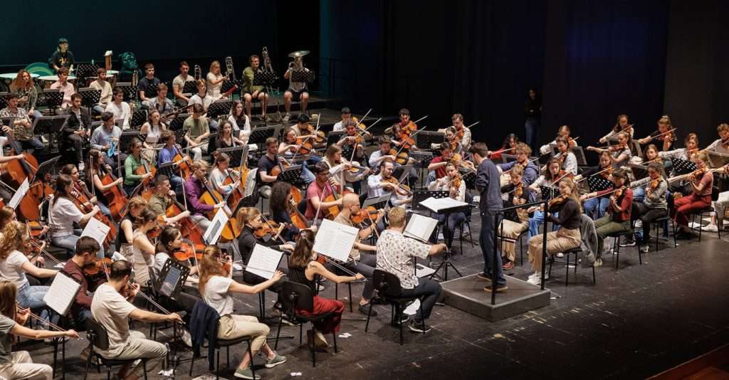 La GMJO 2024 durante le prove al Verdi