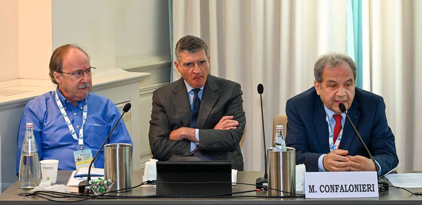 Da sinistra Umberto Meduri, Sergio Harari e Marco Confalonieri