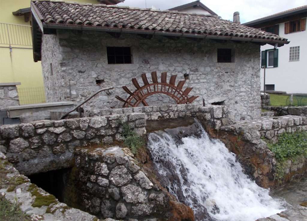Mulino di Gaspar a Cavazzo Carnico, attivo saltuariamente