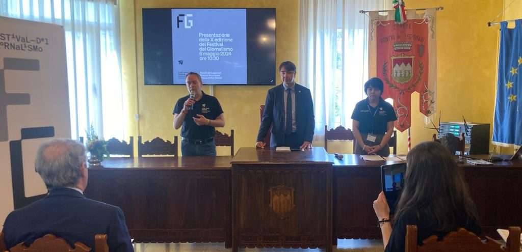 Da sinistra Perrino, Benvenuto e Micheluzzi