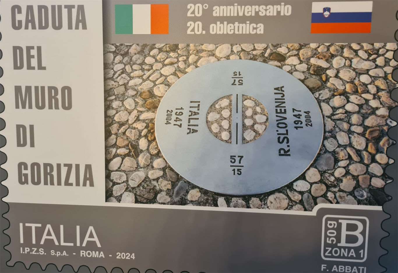 Il francobollo dedicato a Gorizia