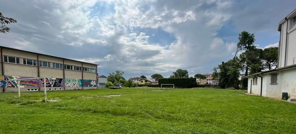 L'area che sarà interessata dai lavori