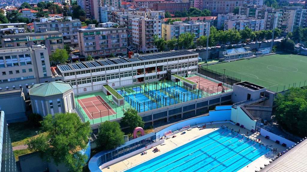 Rendering del nuovo Trieste Campus