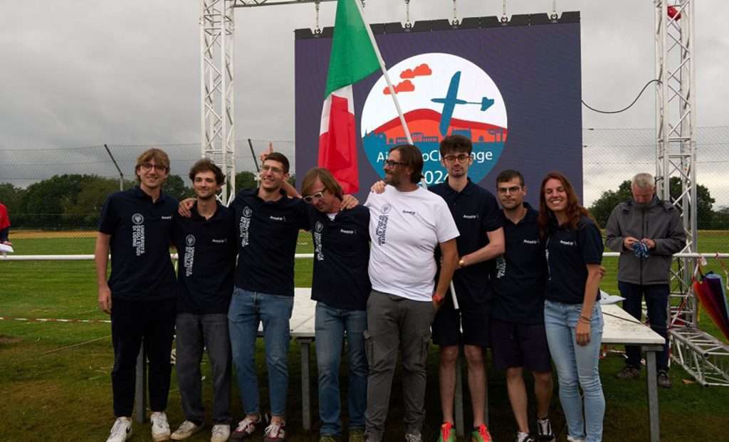 5 Il team alla cerimonia di premiazione