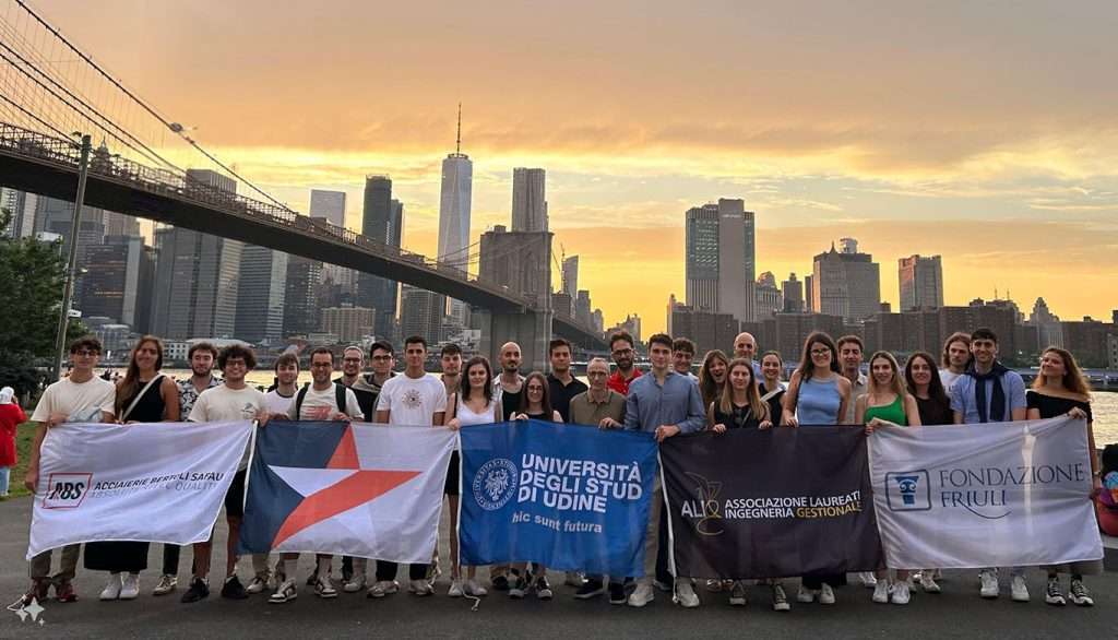 Gli studenti dellUniversita di Udine a New York
