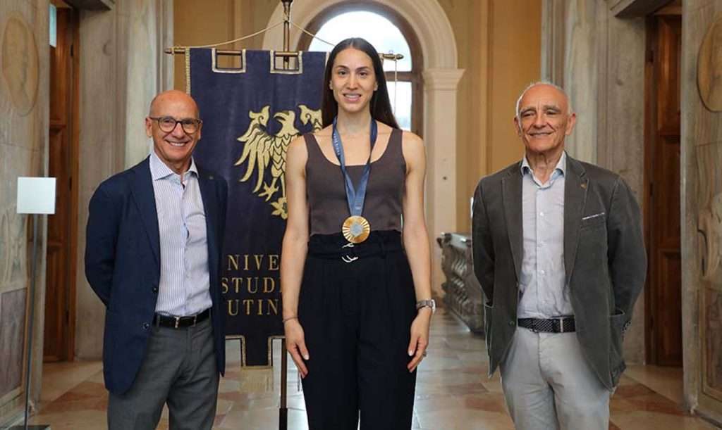 Da sinistra Roberto Pinton Giulia Rizzi Edi Piasentier