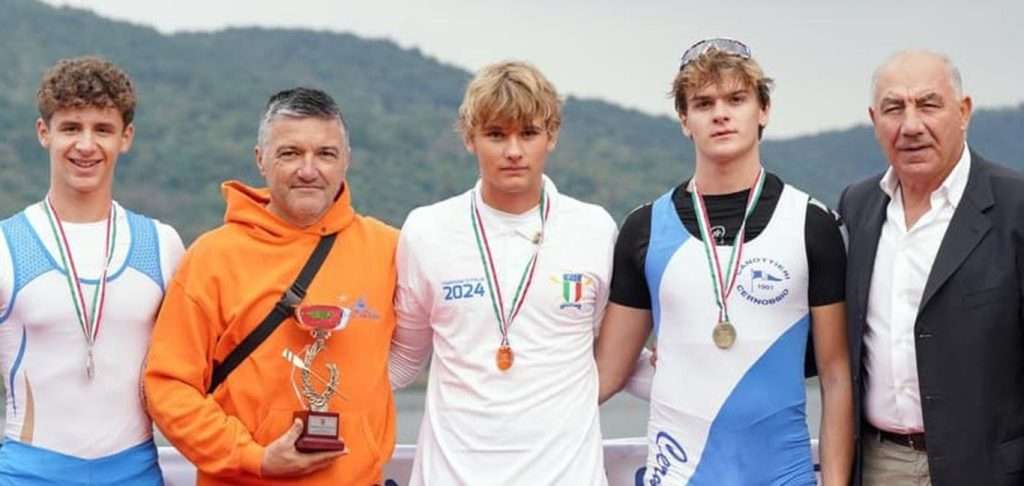 bressan campione U18 sul podio