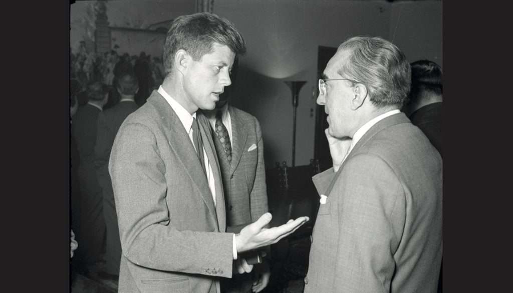 John F. Kennedy con il Sindaco Gianni Bartoli