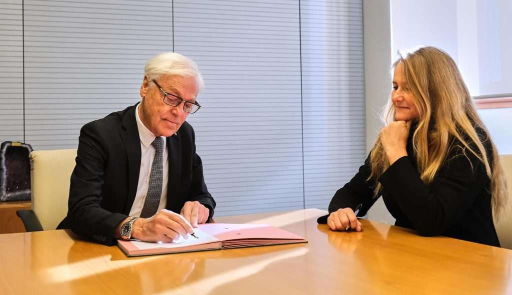 da sin a dx Massimo Paniccia e Francesca Locci