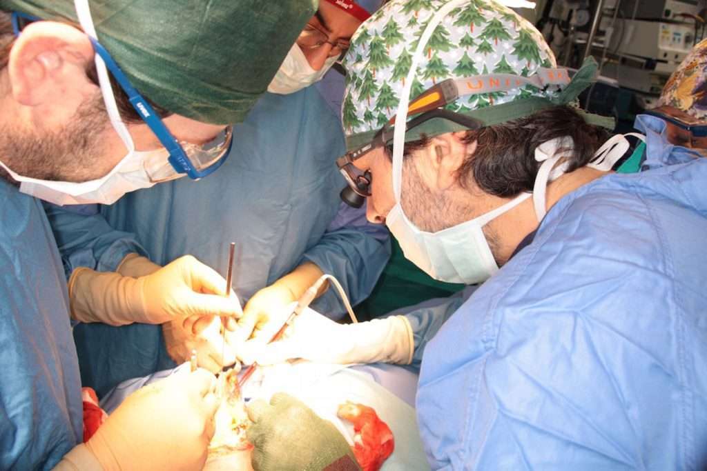 ian ospedale sala operatoria tirex