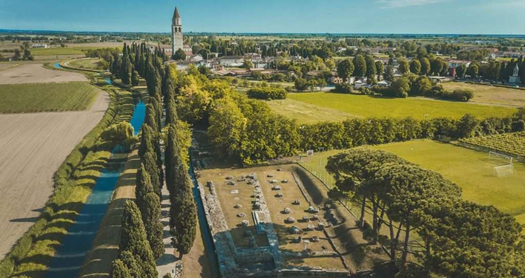 Aquileia dallalto Porto Fluviale Nicola Oleotto copia