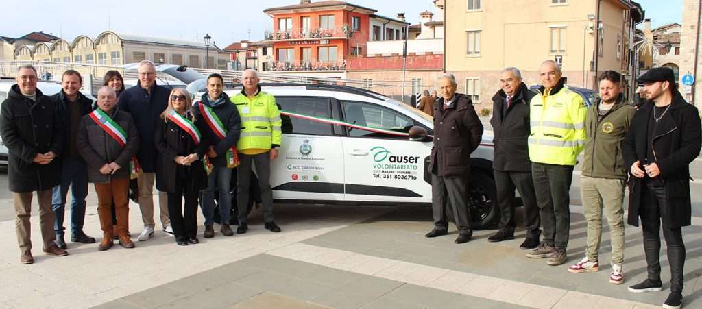 Consegna automezzo Auser Marano Lagunare