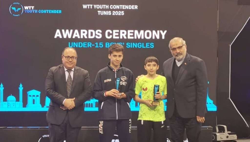 francesco trevisan in premiazione