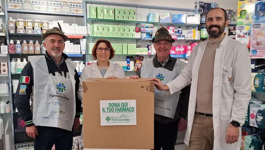 farmacia ruda 01 con marcellino sgubin ex sindaco e stefano padovan pres sezione palmanoca