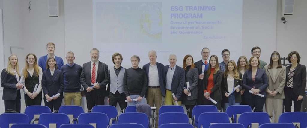 I diplomati del corso Esg